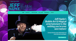 Desktop Screenshot of bubbleartandmagic.com