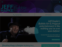 Tablet Screenshot of bubbleartandmagic.com